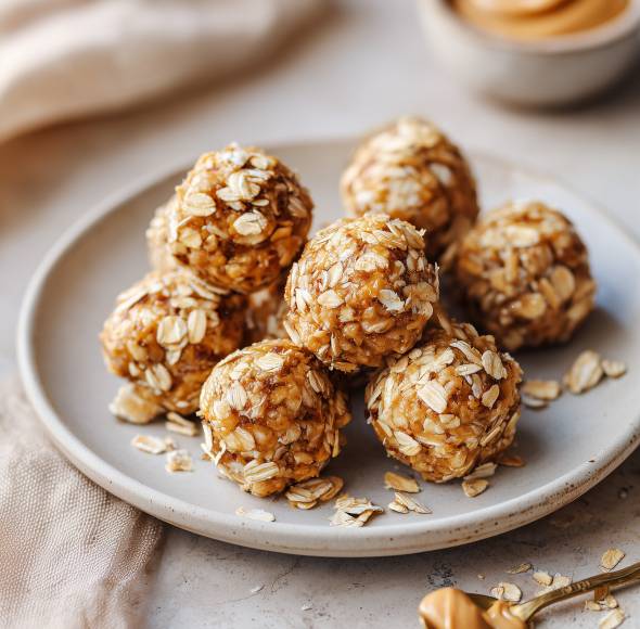 Airfryer Hafer-Bällchen