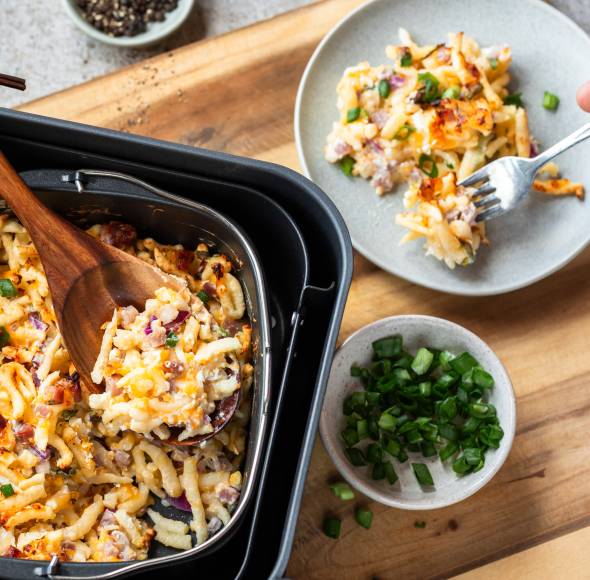 High Protein Airfryer Spätzle