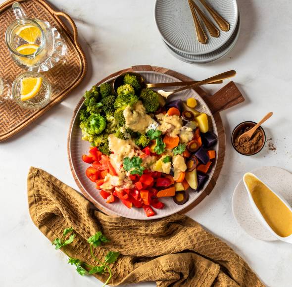 Indisch All in One kochen mit Currysoße