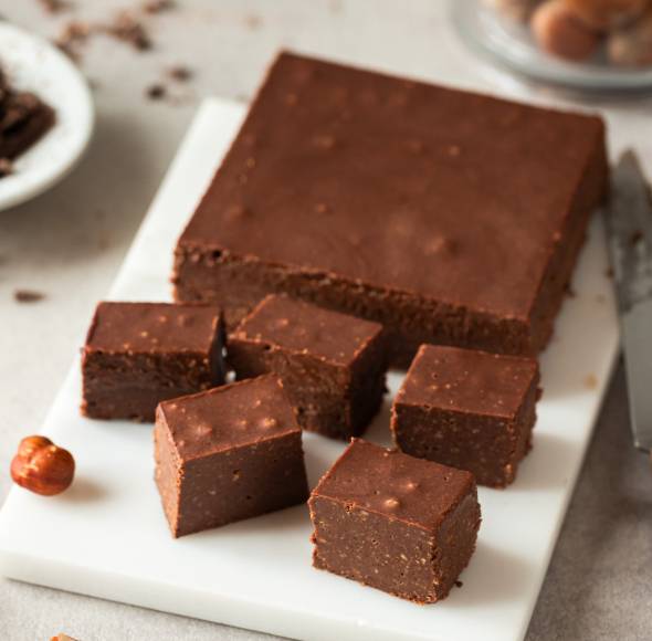 Nuss-Nougat selbst gemacht