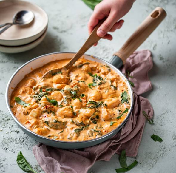 20-Minuten-Gnocchi-Pfanne