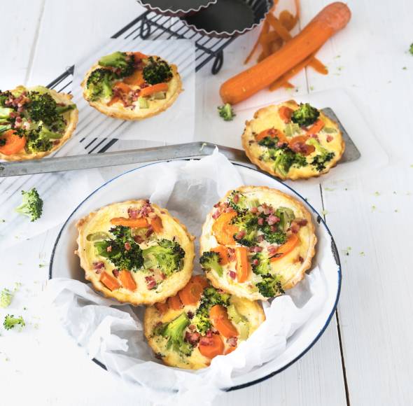Mini-Quiches mit dem Monsieur Cuisine