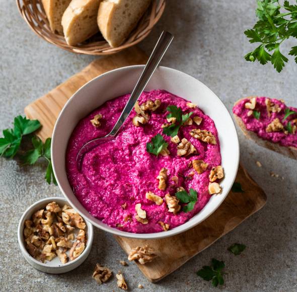 Whipped Rote-Bete-Feta