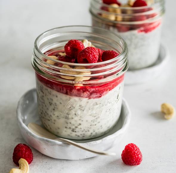 5-Zutaten-Chia-Pudding