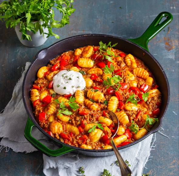 Bauerntopf mit Gnocchi