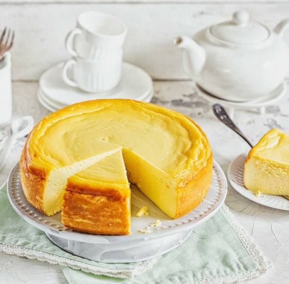 Klassischer Käsekuchen ohne Boden