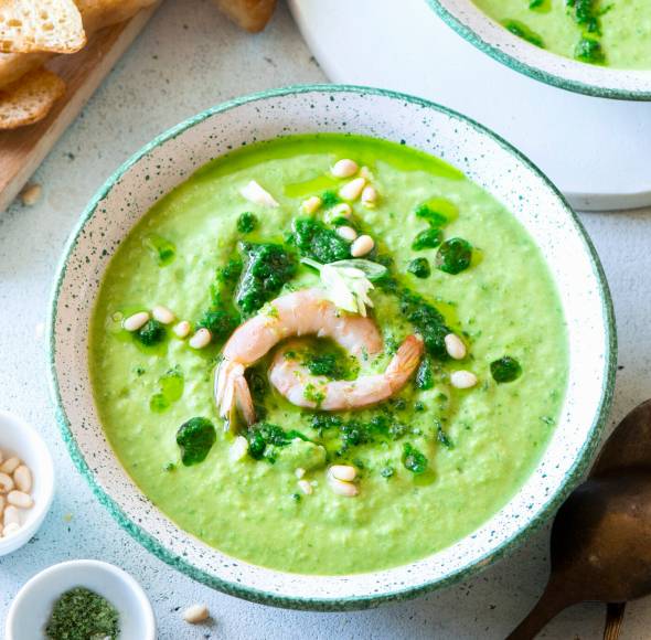 Bärlauch-Cremesuppe