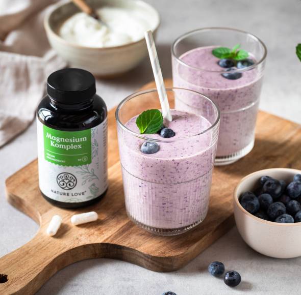 Blaubeer-Relax-Shake