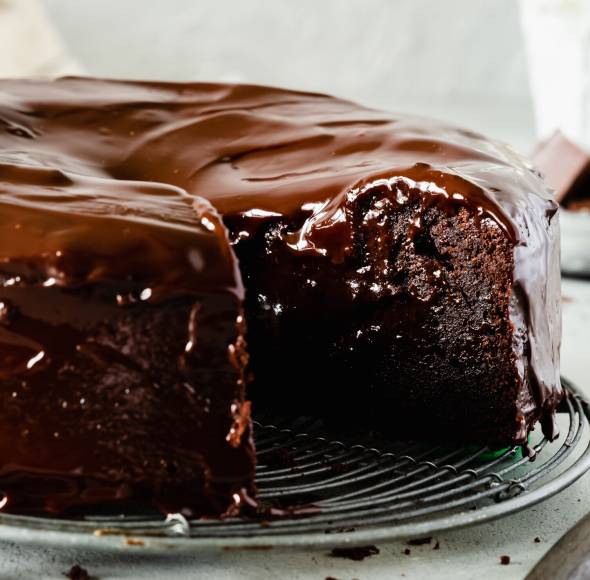 Schokokuchen mit Schmand