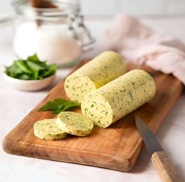 Bärlauchbutter aus 4 Zutaten