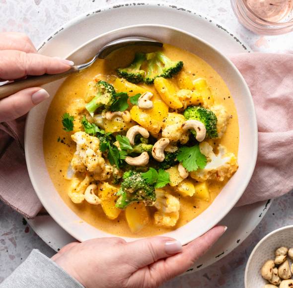 Aloo Gobi- indisches Blumenkohl-Curry