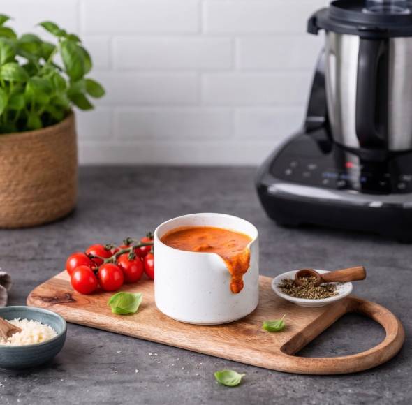 Cremige Tomatensoße mit dem MC compact