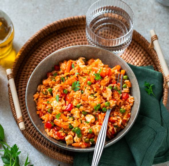 Crispy Rice Djuvec Style