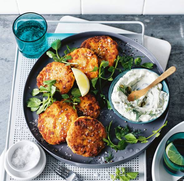 Einfache Fischfrikadellen