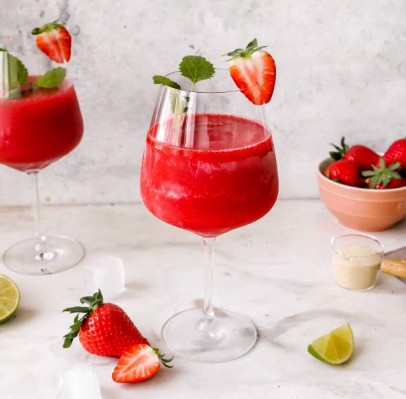 Frozen Erdbeer Limes