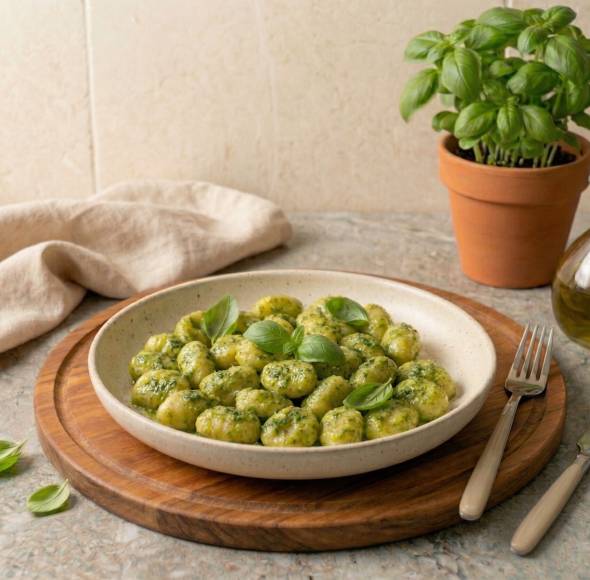 Gnocchi al Pesto