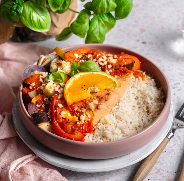 Lachs all in one italienisch