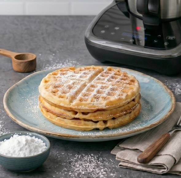 Waffelteig mit dem MC compact