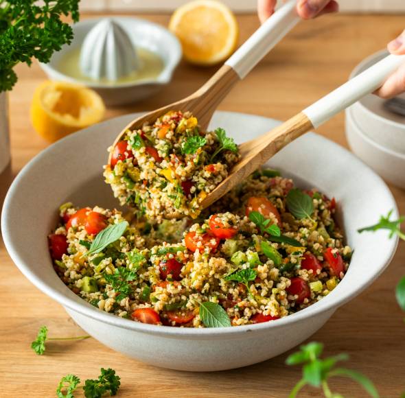Der BESTE Bulgur-Salat