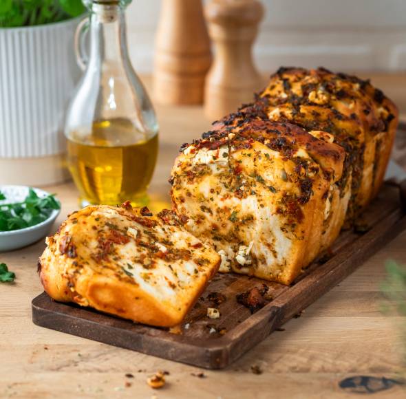Griechisches Zupfbrot