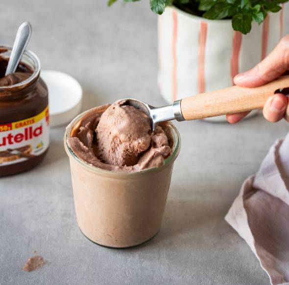 Nutella-Eis