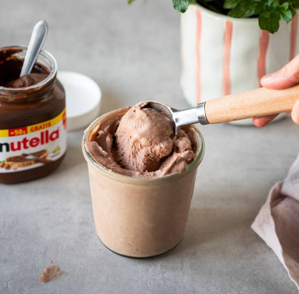 „Nutella“-Eis