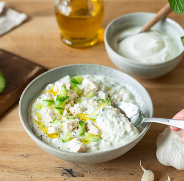 Zaziki Feta-Style