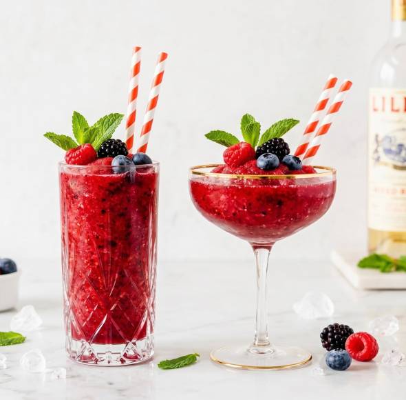 Lillet Wild Berry Slush alkoholfrei