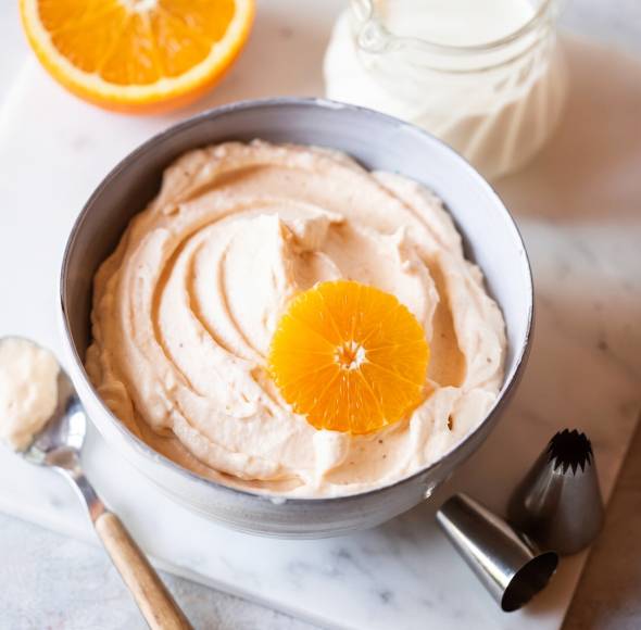 Orangensahne