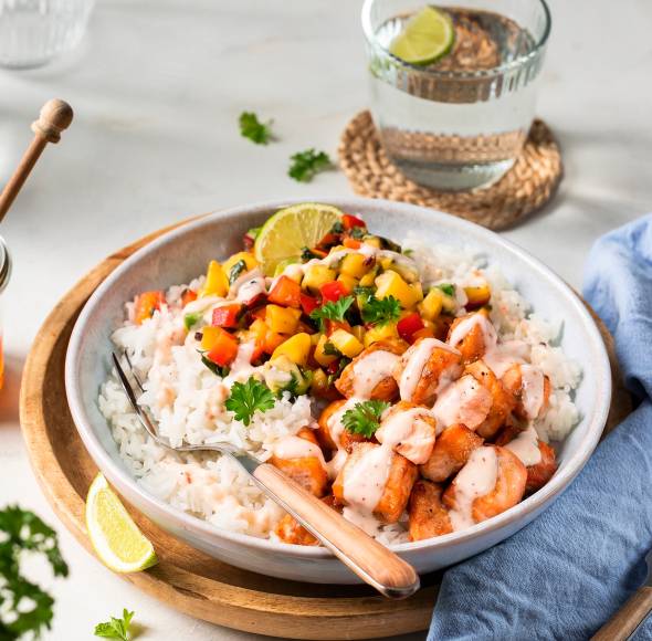 Sommerlicher Ofen-Lachs