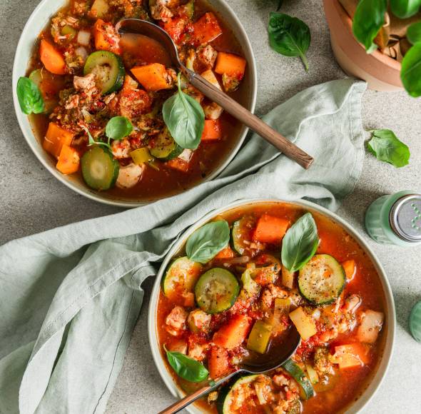 Sattmacher-Gemüsesuppe