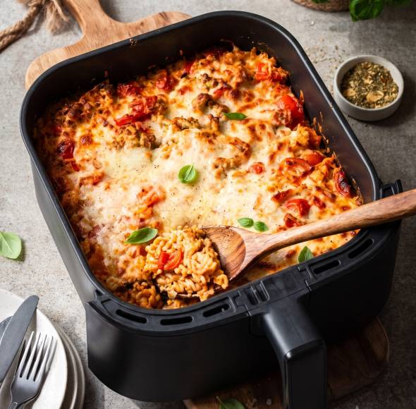 Airfryer-Feierabendblech Hähnchen Toskana