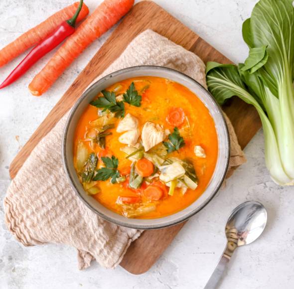 In­di­sches One-Pot-Hähn­chen­cur­ry