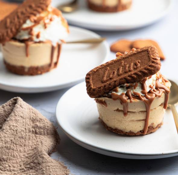 Lotus Mini-Cheesecakes ohne Backen