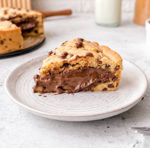 Nutella Cookie Pie (neue Variante)