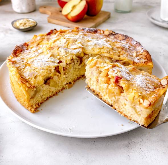 Bratapfel-Schmand-Kuchen