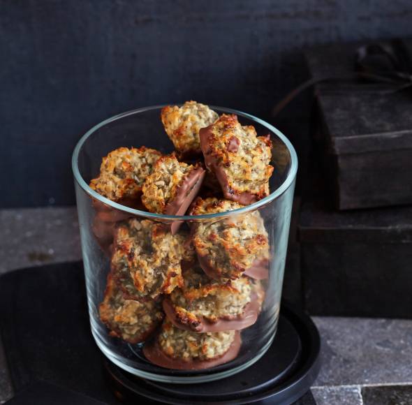 Marzipan-Mohn-Makronen