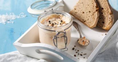 Einfacher Lachsaufstrich