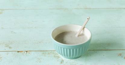 Grießbrei mit Banane