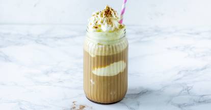 Klassischer Eiskaffee