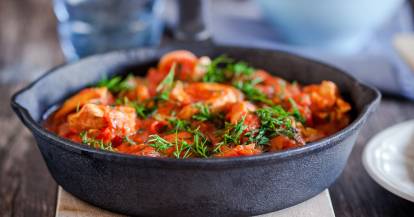 Paprika-Sahne-Hähnchen