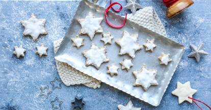 Zimtsterne ohne Zucker