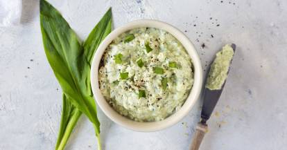 Bärlauchfrischkäse