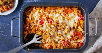 Cremiger Spätzleauflauf