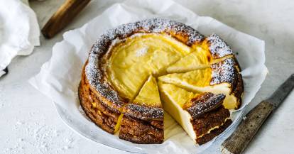 Käsekuchen mit wenig Zutaten