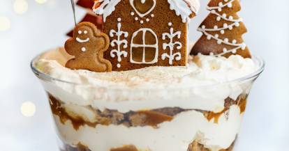 Lebkuchen-Schichtdessert