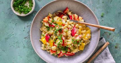 One-Pot-Pasta mit Gemüse