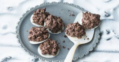 Schnelle Kakaomakronen