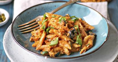 Vollkornnudeln mit Thunfischsoße