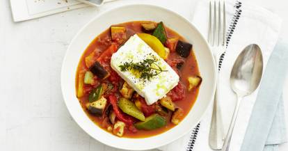 Ratatouille mit Schafskäse